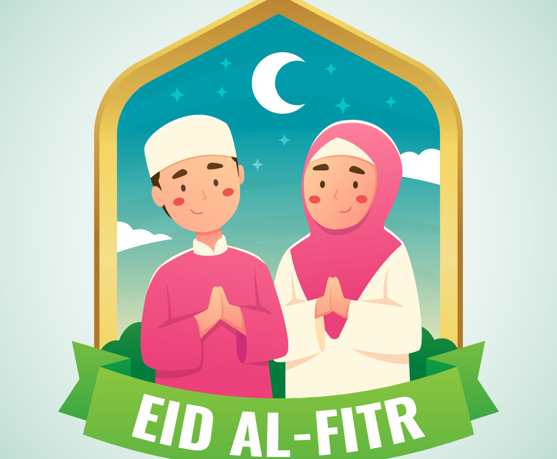 Eid Al Fitr Celebration After Fasting Month Ramadan