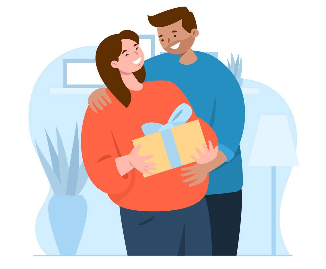 Husband Gives Appreciation to His Wife