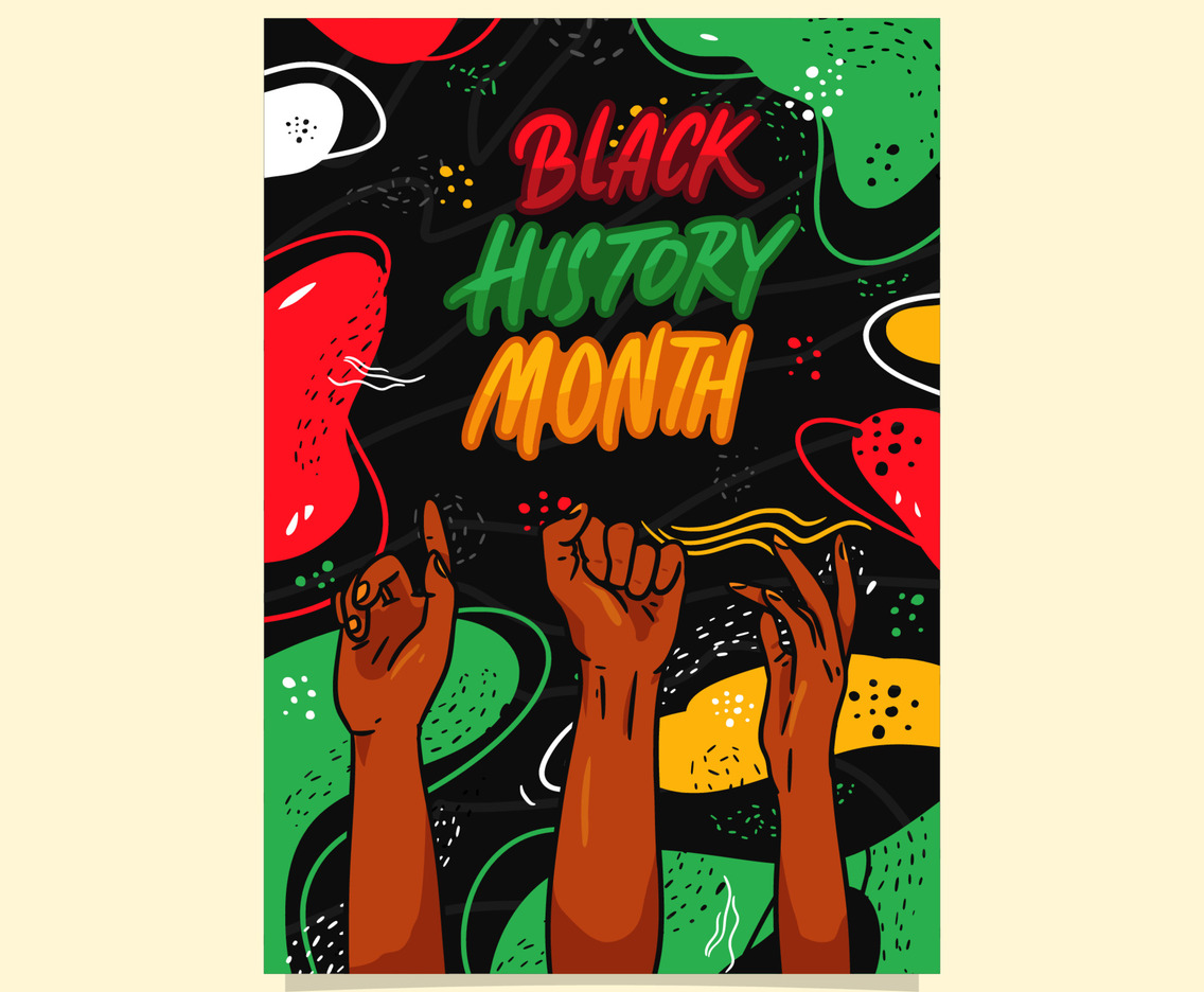Black History Month Poster Template