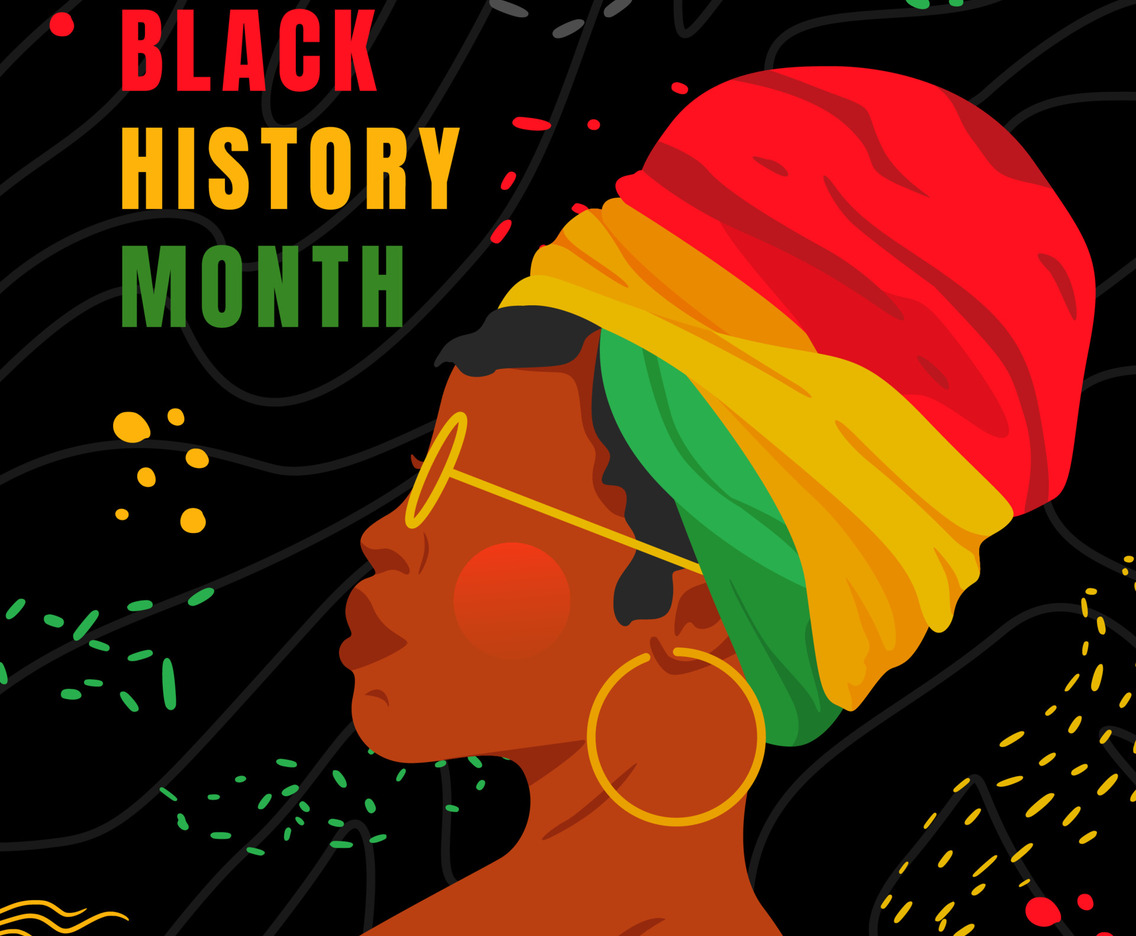 Woman Concept for Black History Month