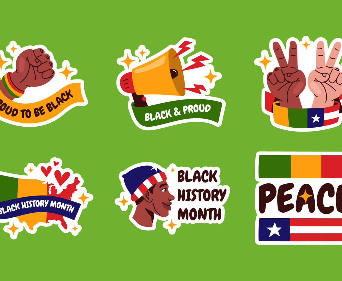 Black History Month Sticker Pack