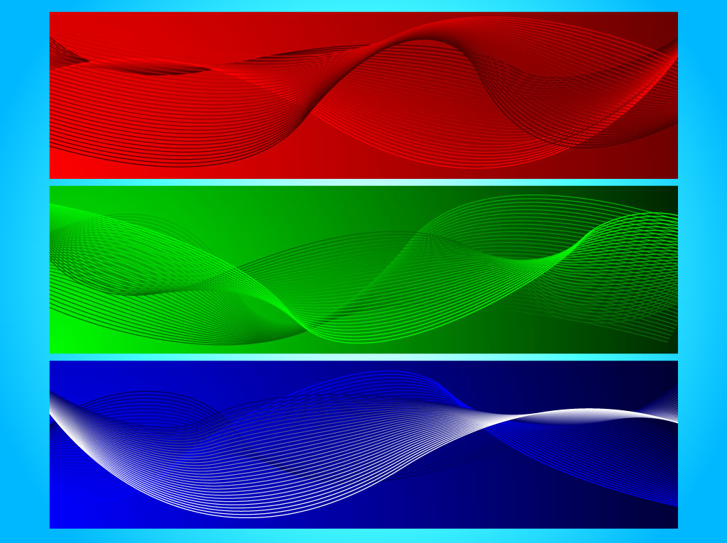 Download Wavy Ribbon Banners Vector Art & Graphics | freevector.com