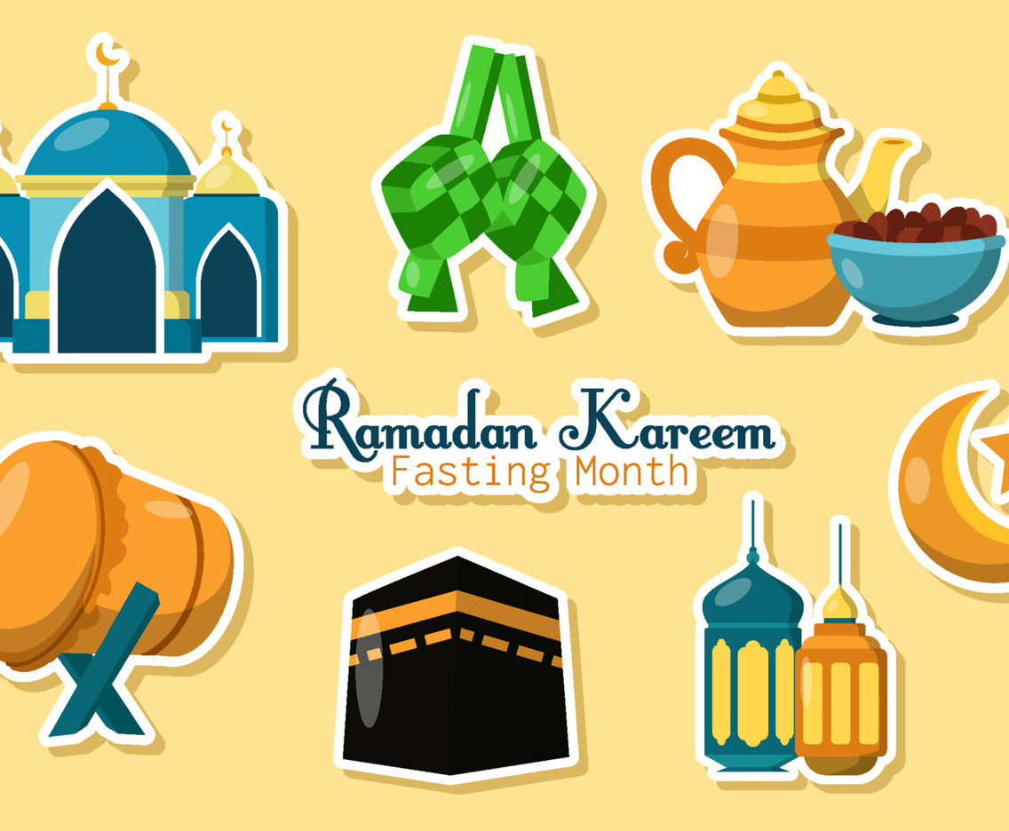 Ramadan Fasting Month Sticker