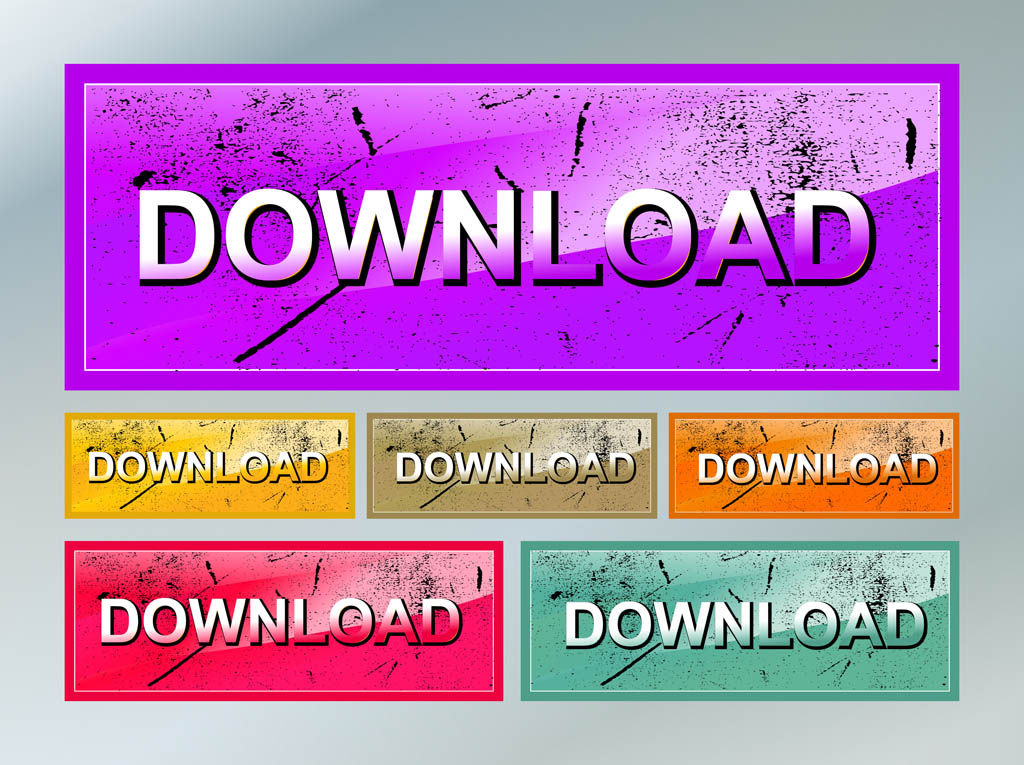 Grunge Download Buttons
