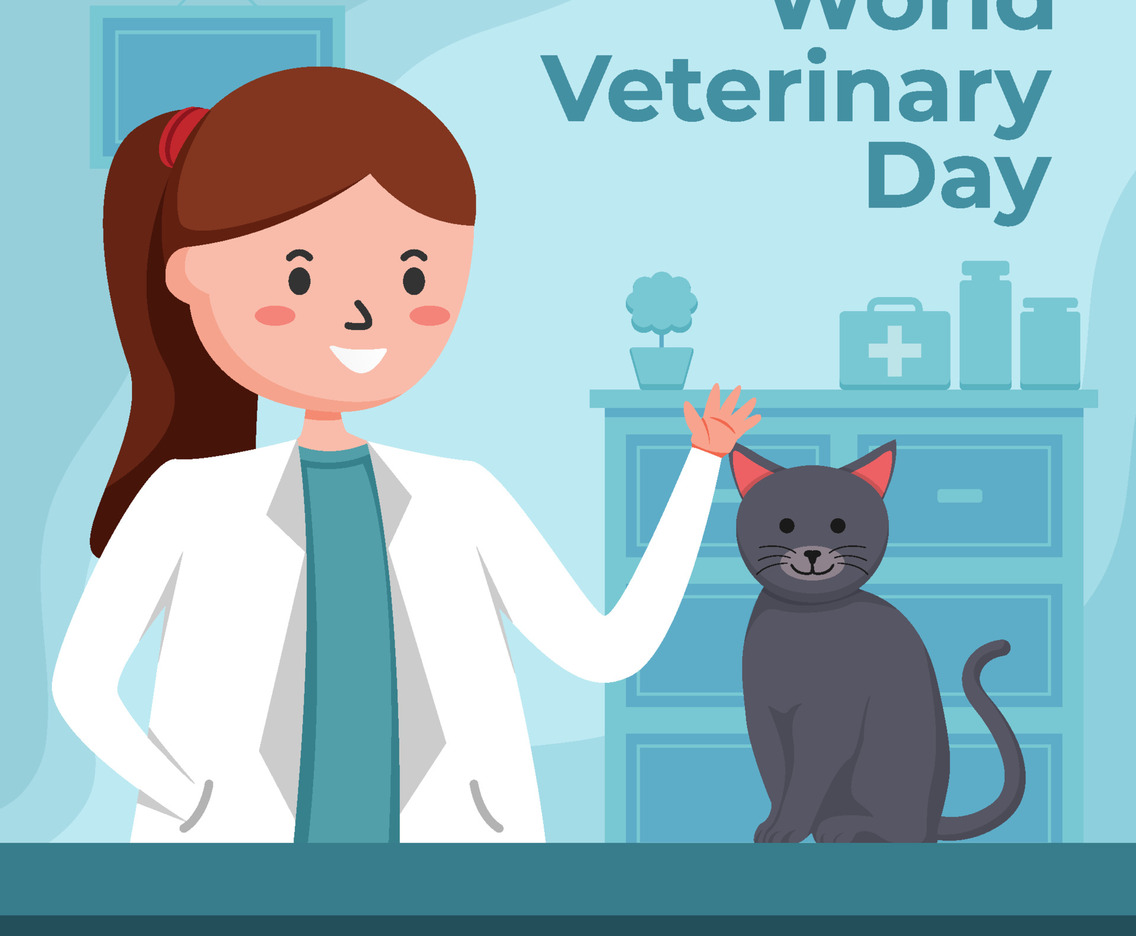 World Veterinary Day Illustration