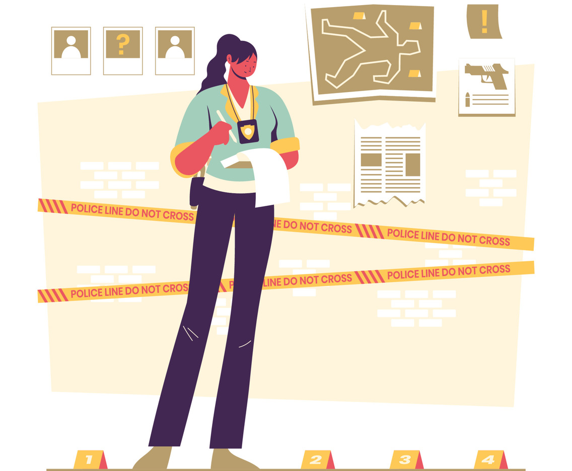 Homicide Detective Concept
