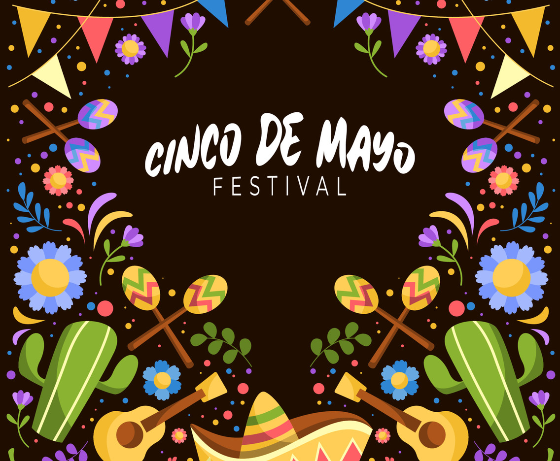 Cinco De Mayo Ornament Festival Background