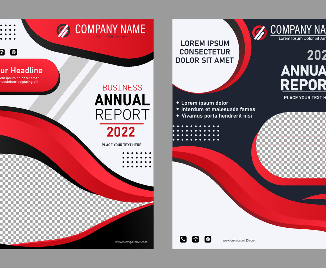 Template of Annual Report Cover