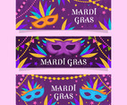 Mardi Gras Festivity Banner Collection