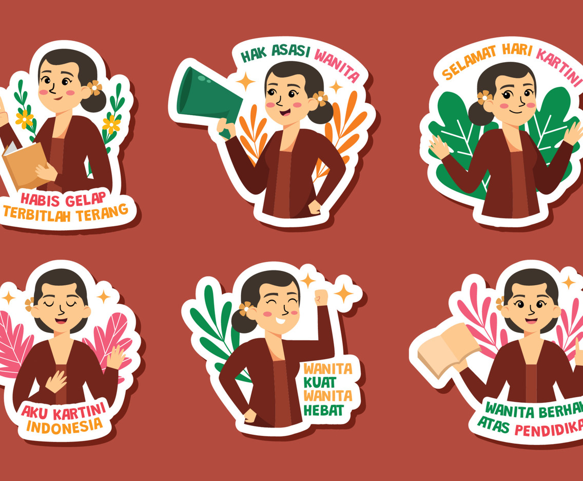 Kartini Day Sticker Colletion