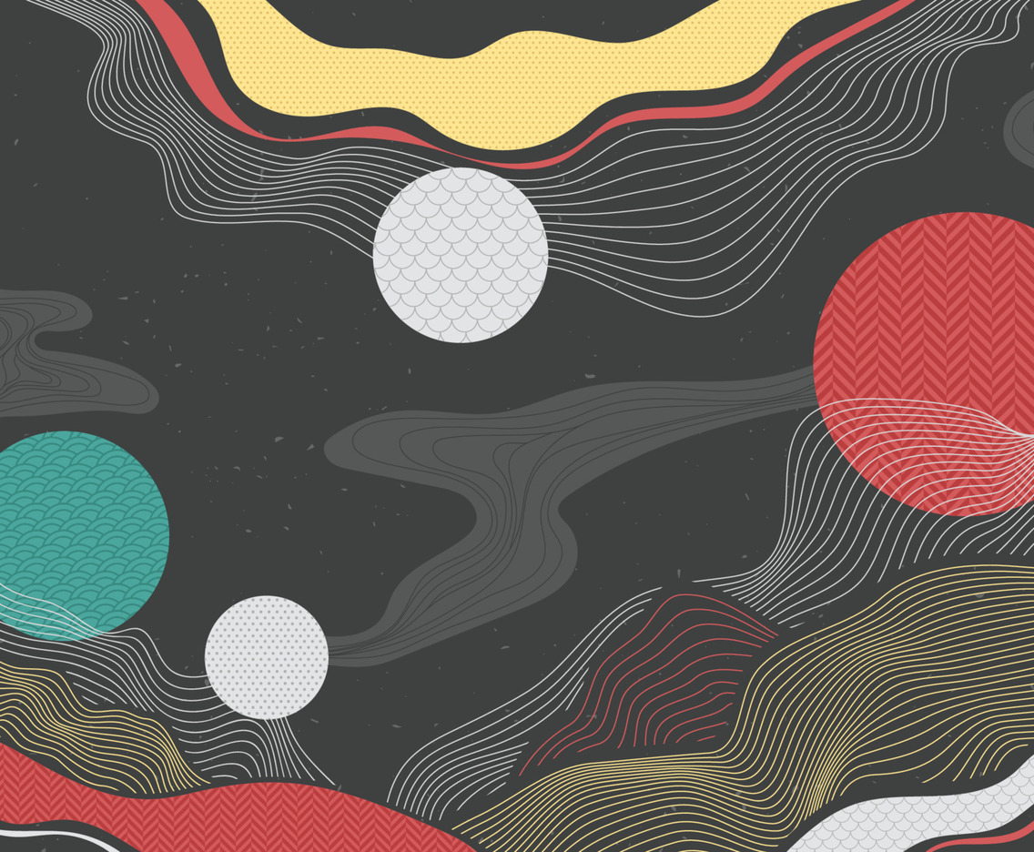 Abstract Japanese Style Background