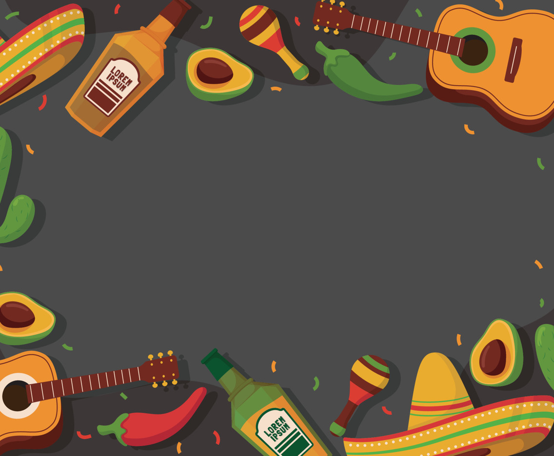Cinco De Mayo Festivity Background