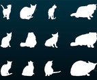 House Cats Silhouettes