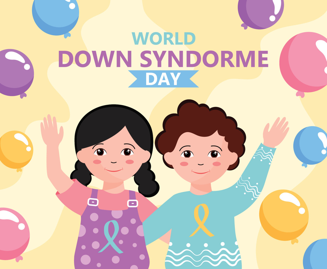 Kids Celebrating World Syndrome Day