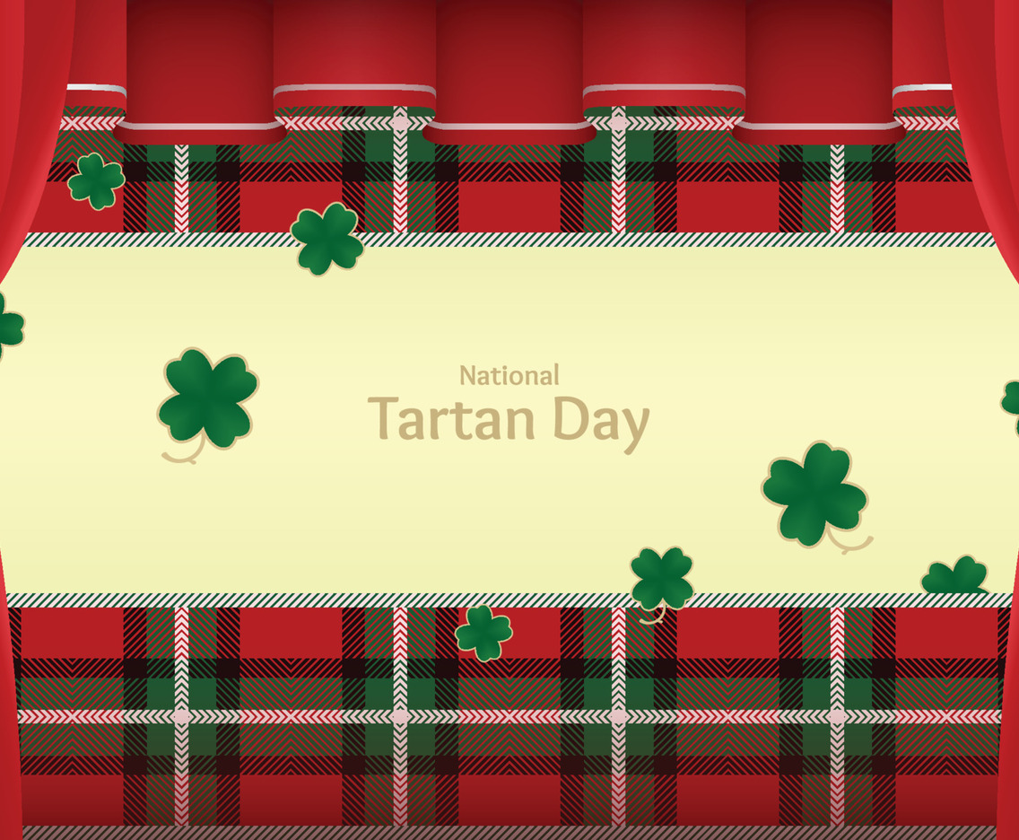 National Tartan Day Background