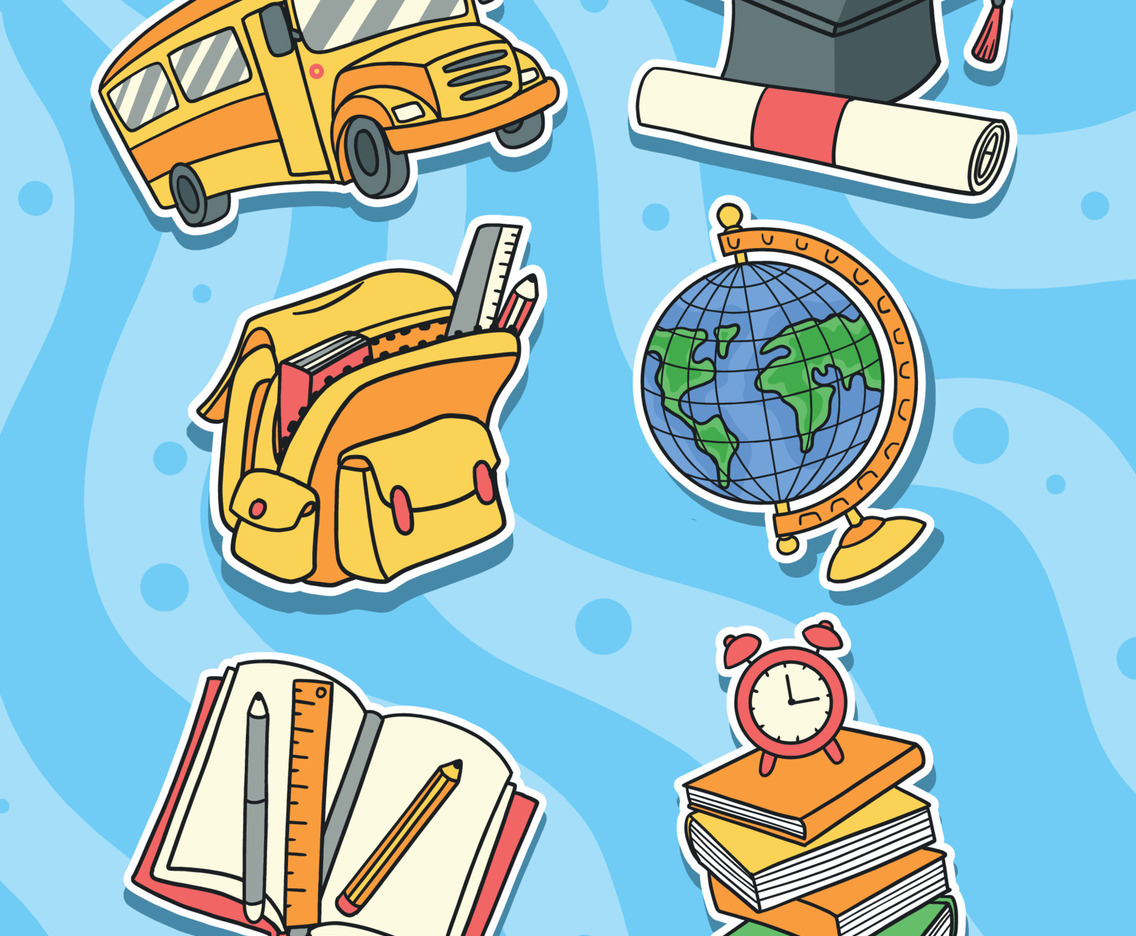 Back to School Sticker Set