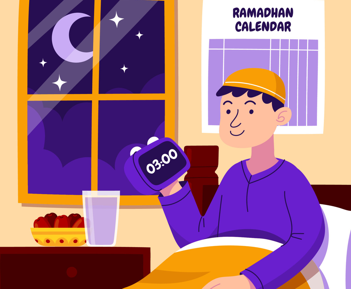 Man Wake Up for Sahur