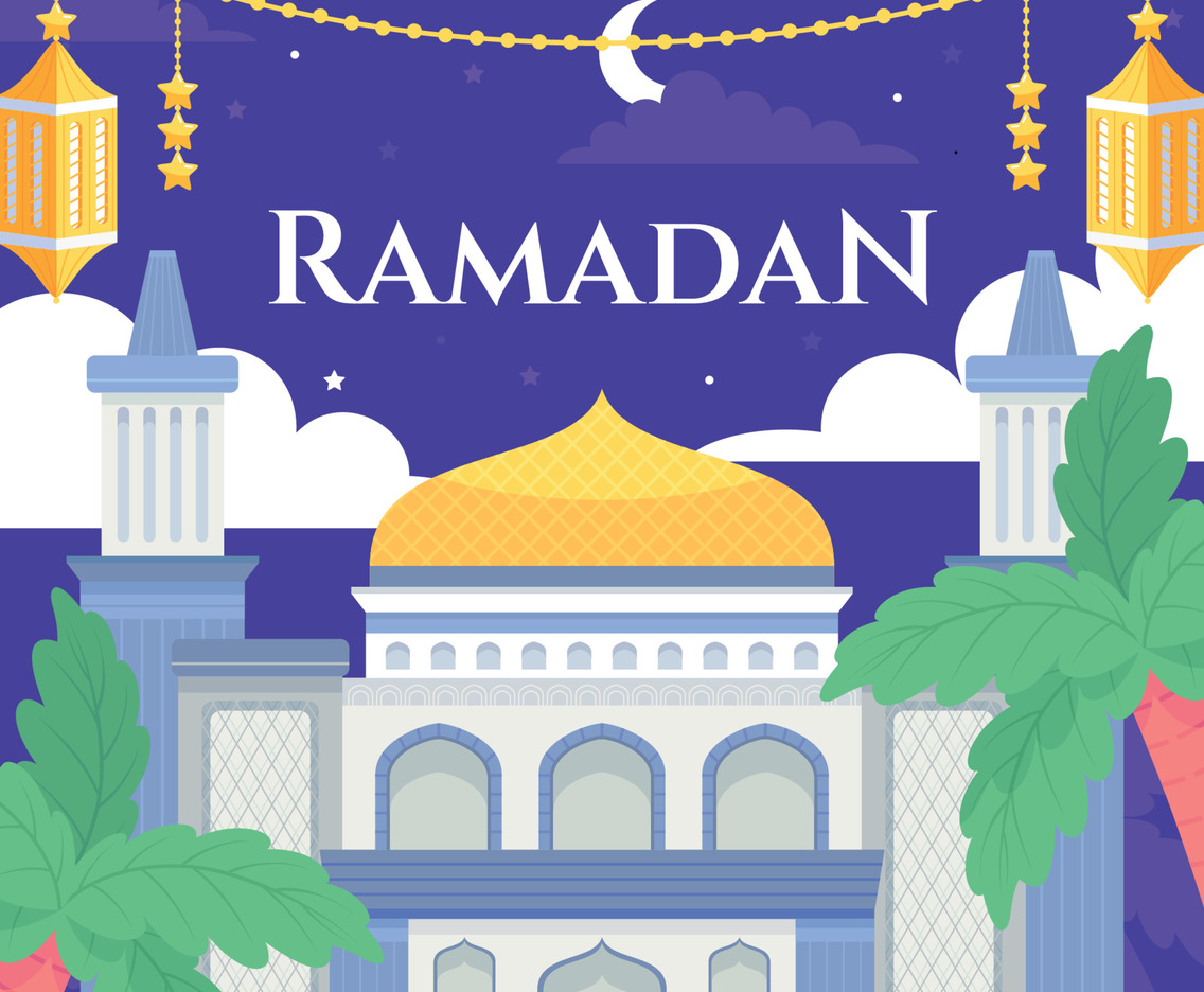 Mosque in Ramadan