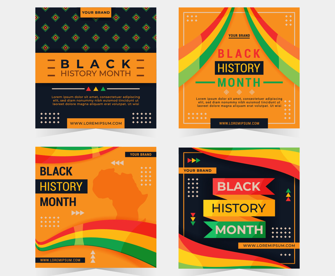 Black History Month Social Media Post