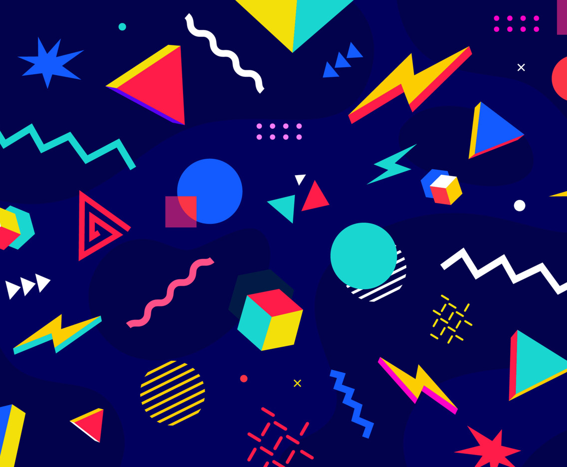 Abstract Geometric Template