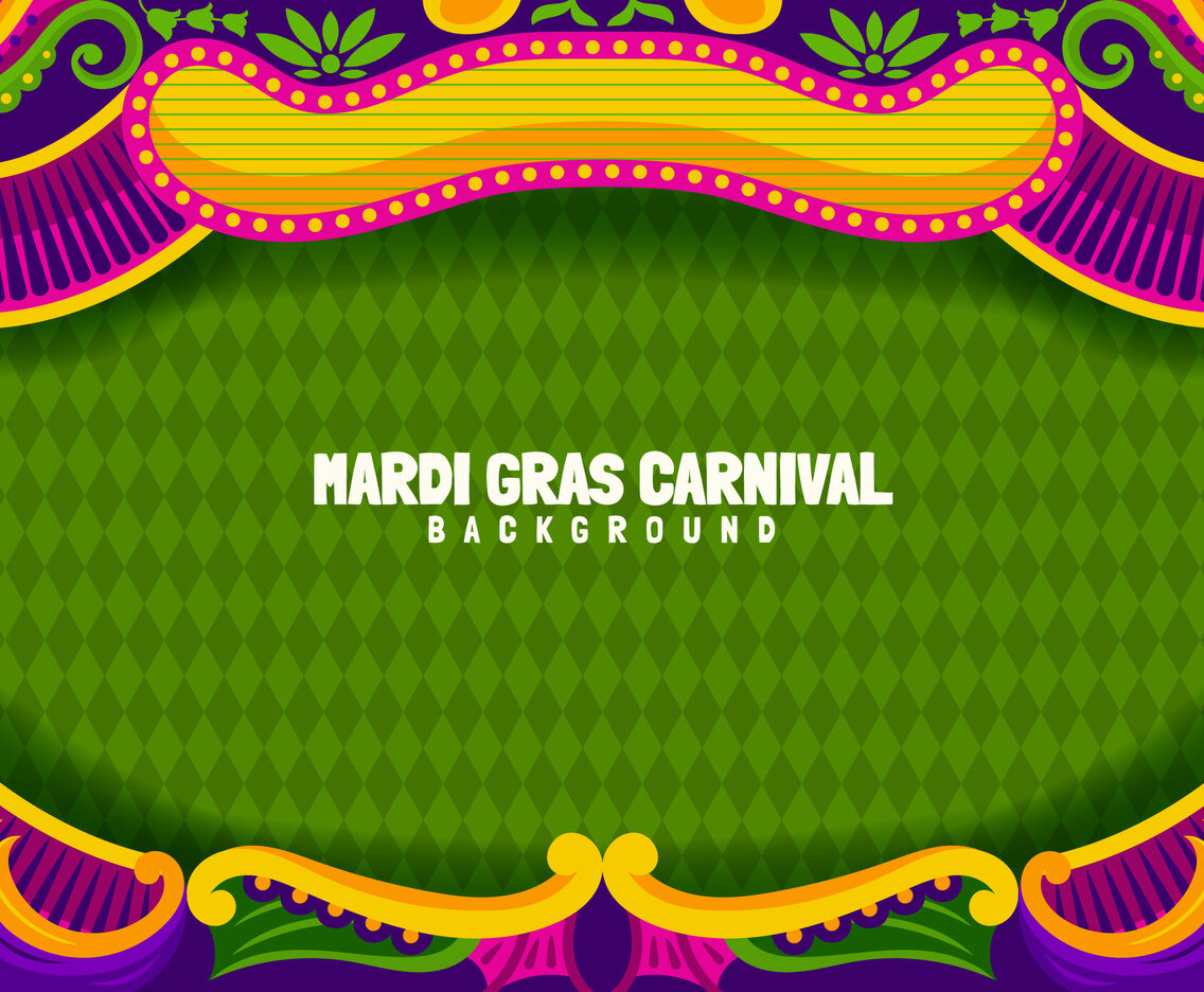 Mardi Gras Mask Carnival Concept