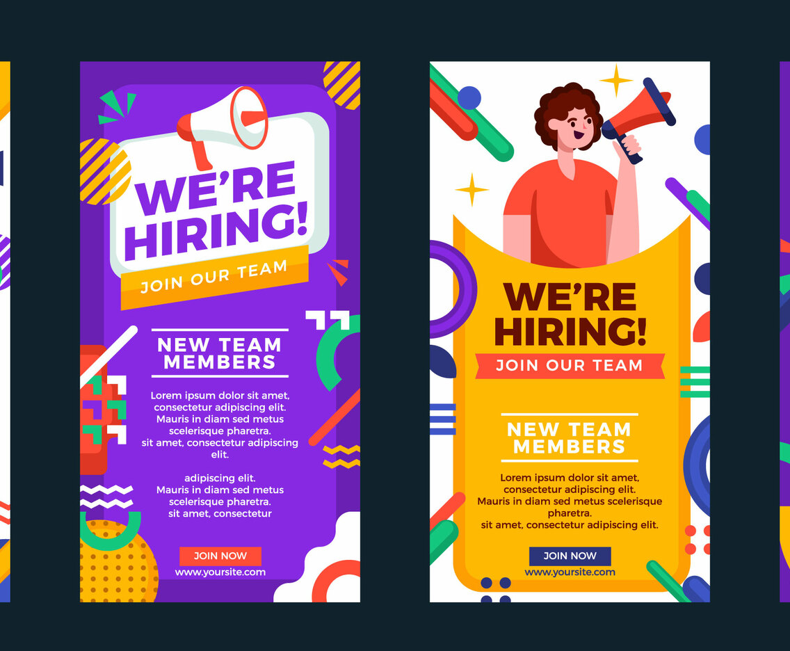 Social Media Story Post for We are Hiring
