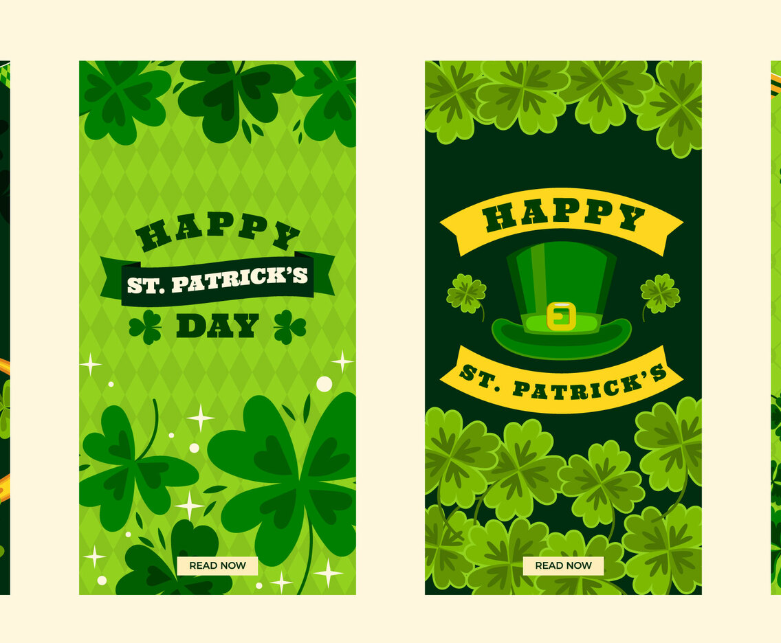Social Media Story Post for Saint Patrick's Day