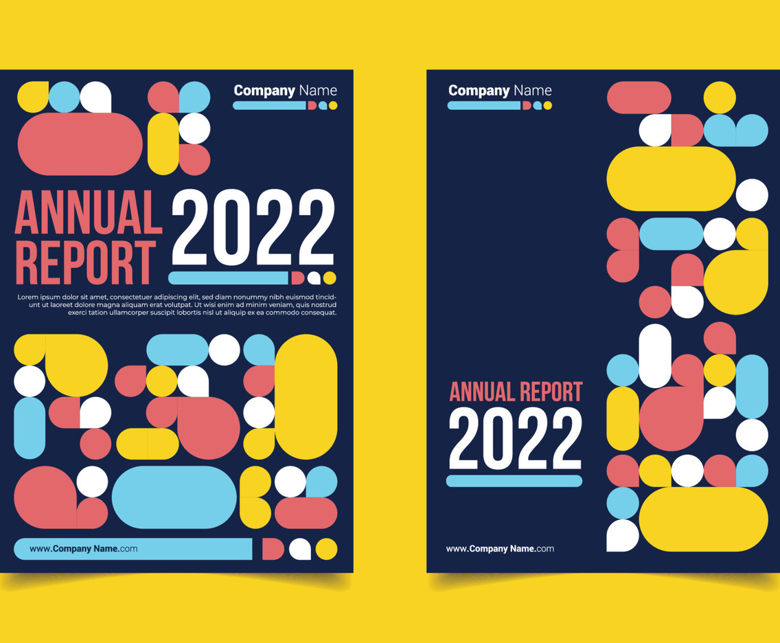 Annual Report Cover Design Template