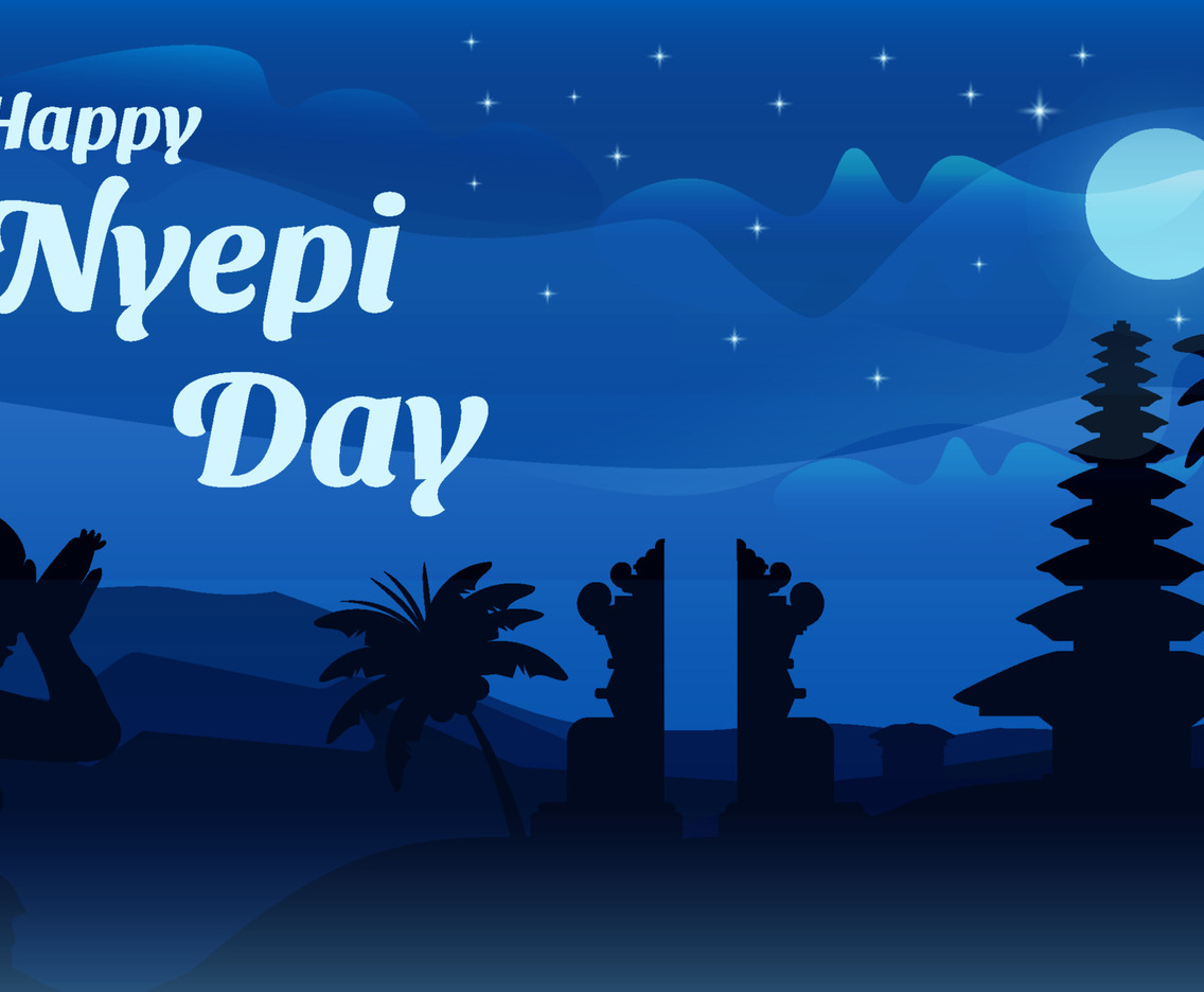 Nyepi Day Event Background