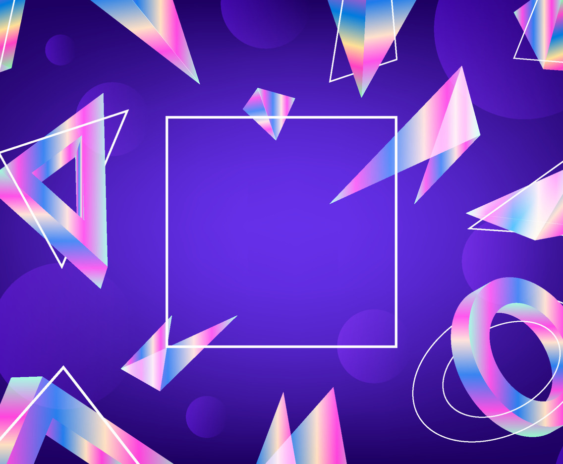 3D Holographic Background