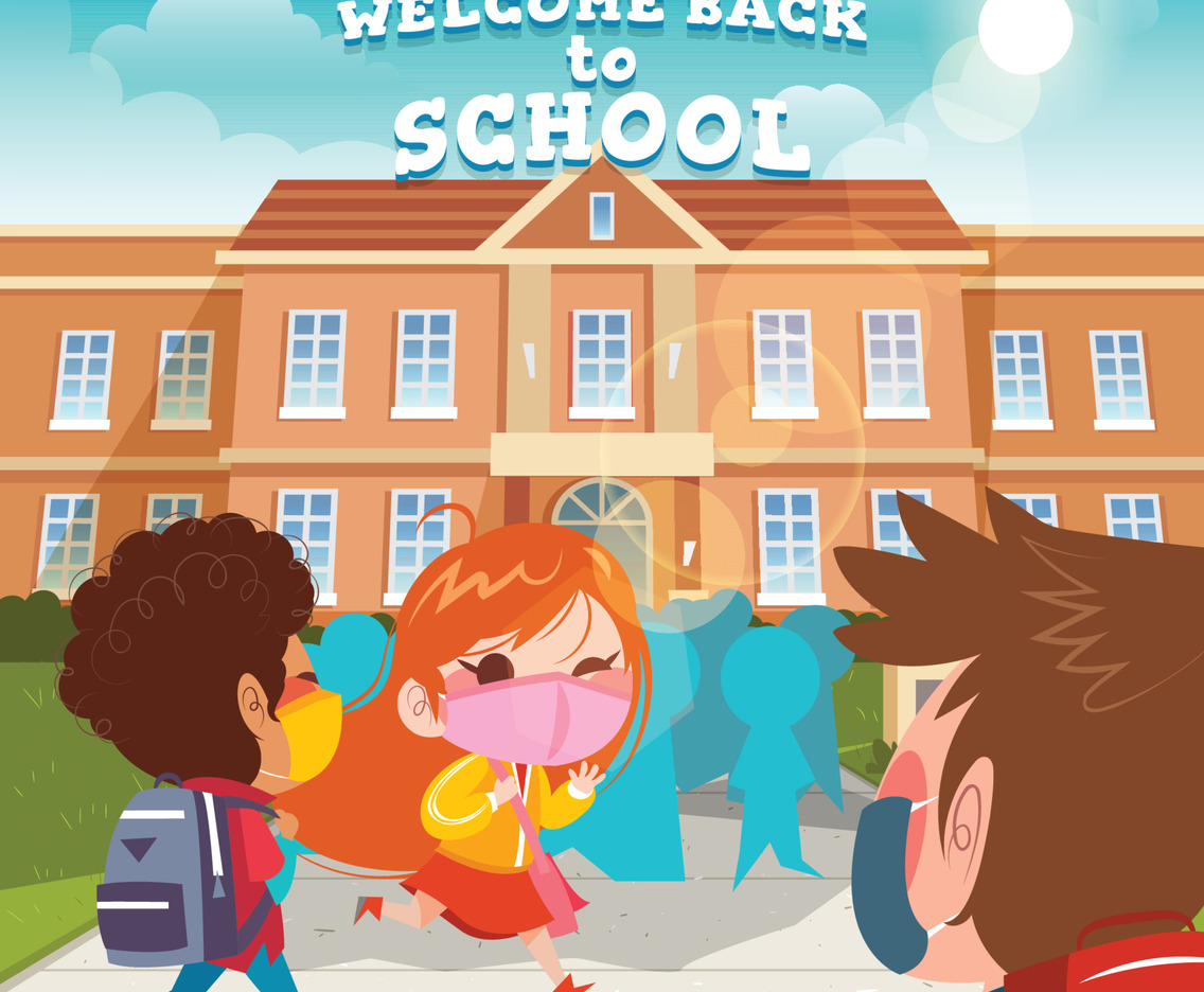 Students Back to School in Health Protocols