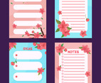 Spring Cherry Blossom Journal Template