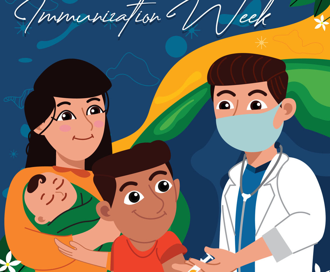 World Immunization Week Concept