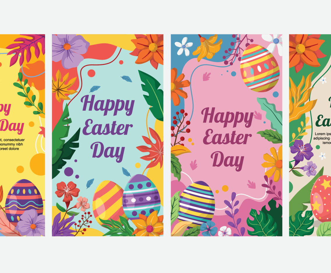 Easter Day Bunny Rabbit Template