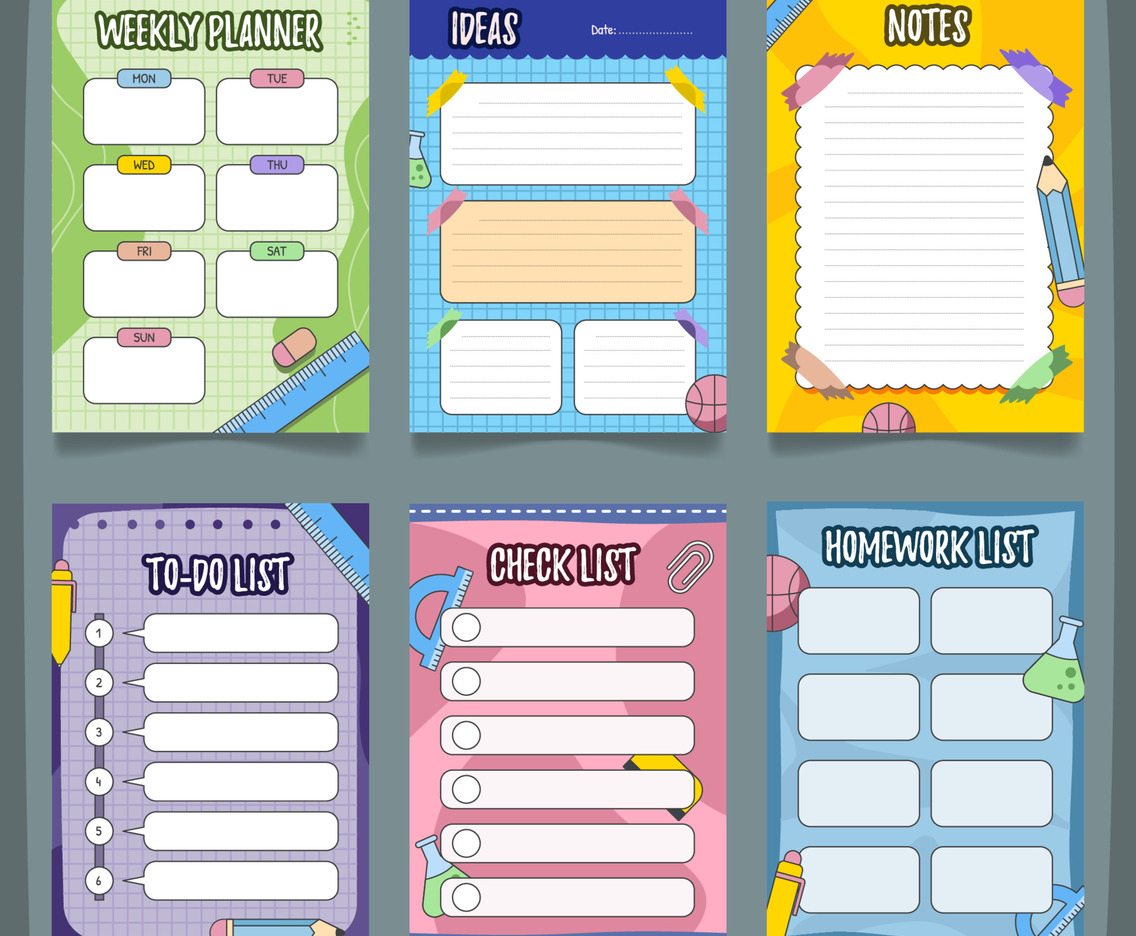 School Journal Template Collection