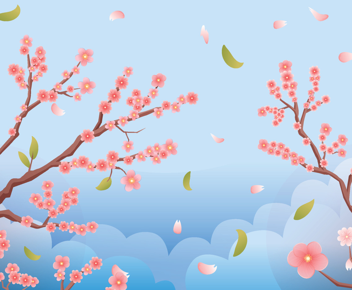 Cherry Blossom Background