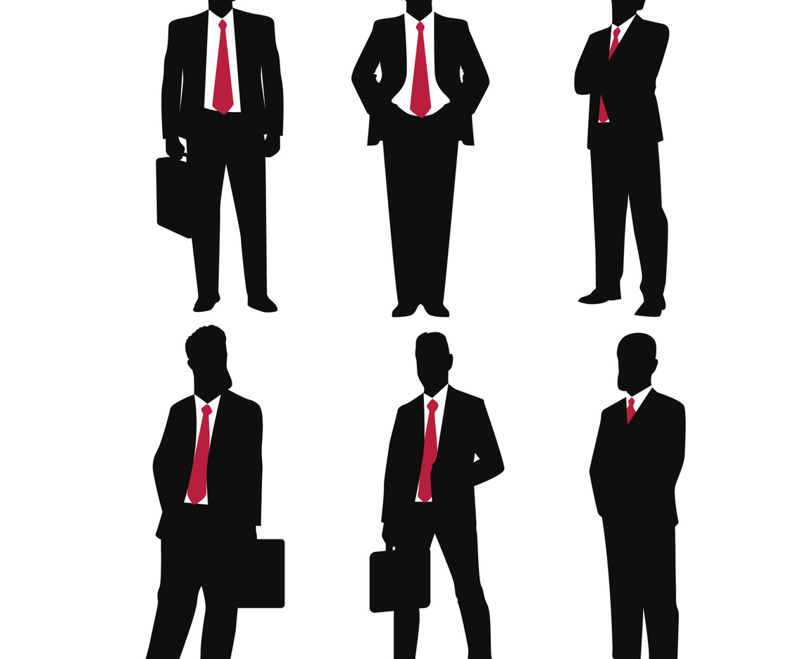 Business People Silouette Concept