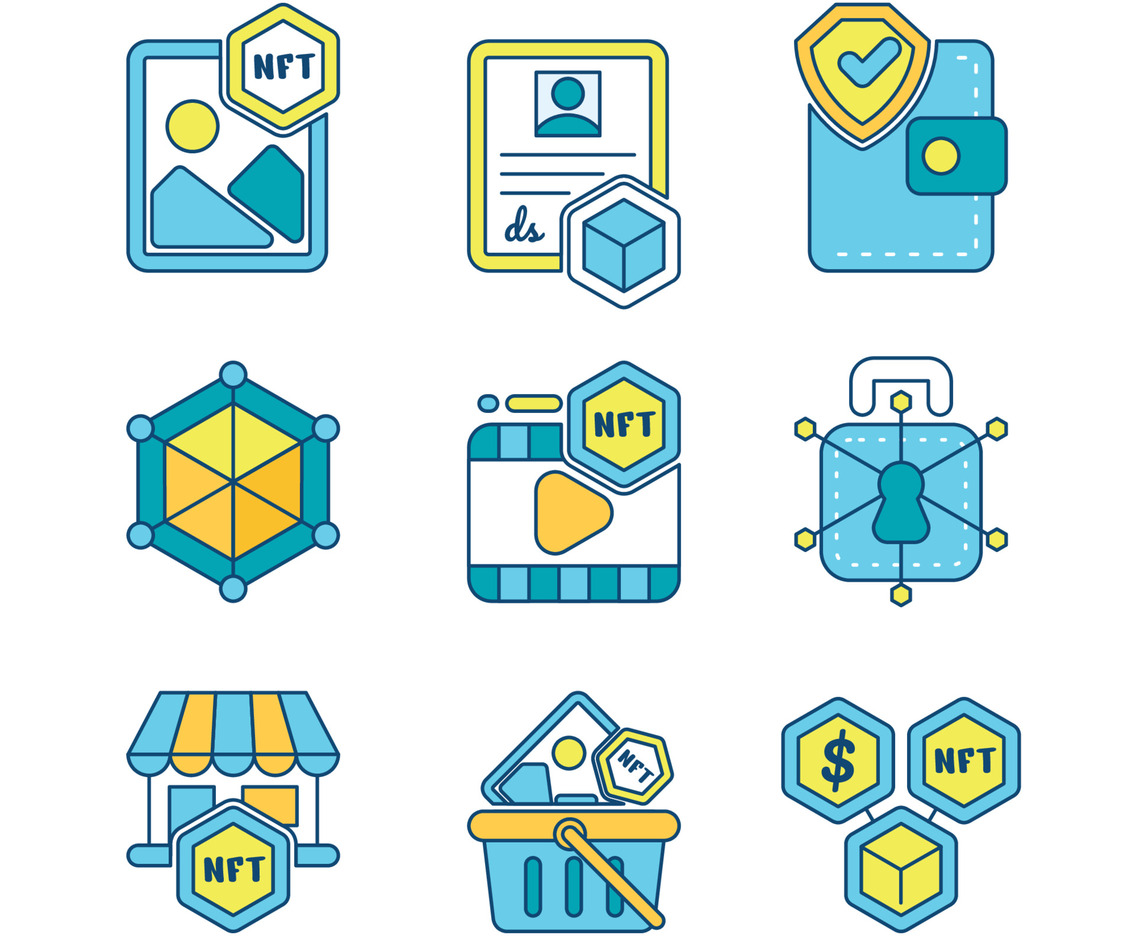 NFT Technology Icon Collection