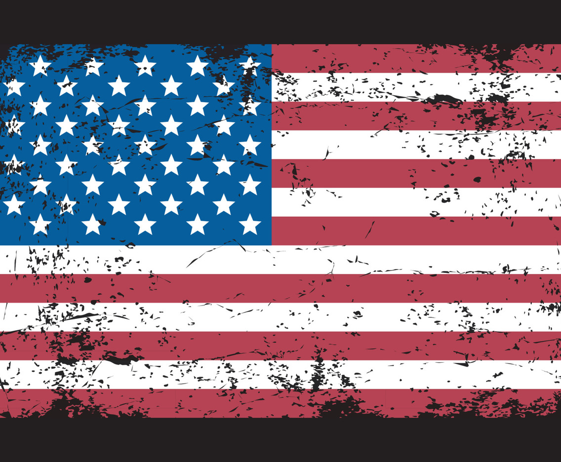 Vintage American Flag