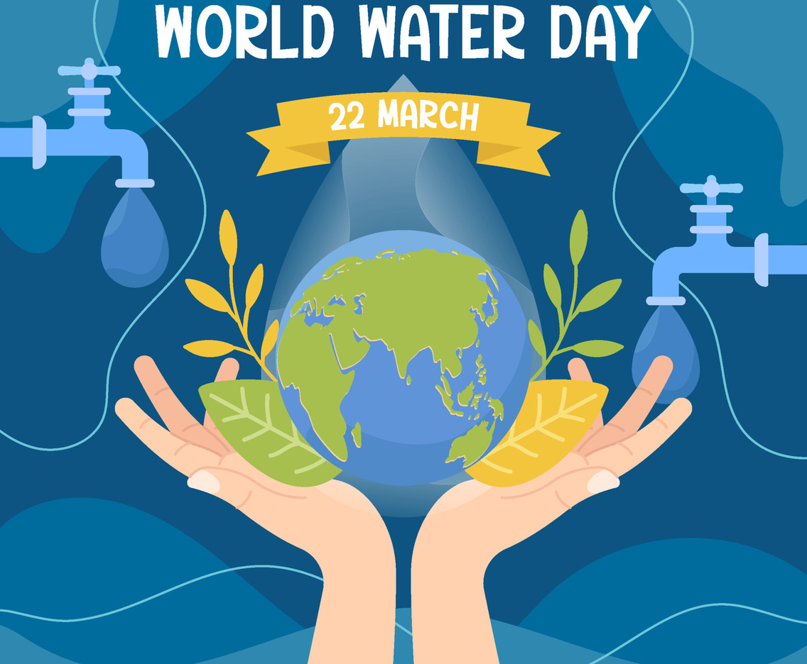 World Water Day Background Template