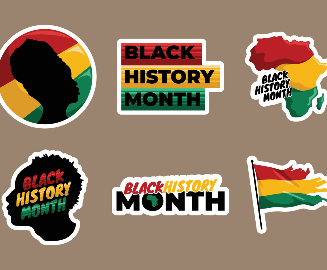 Black History Month Sticker Collection