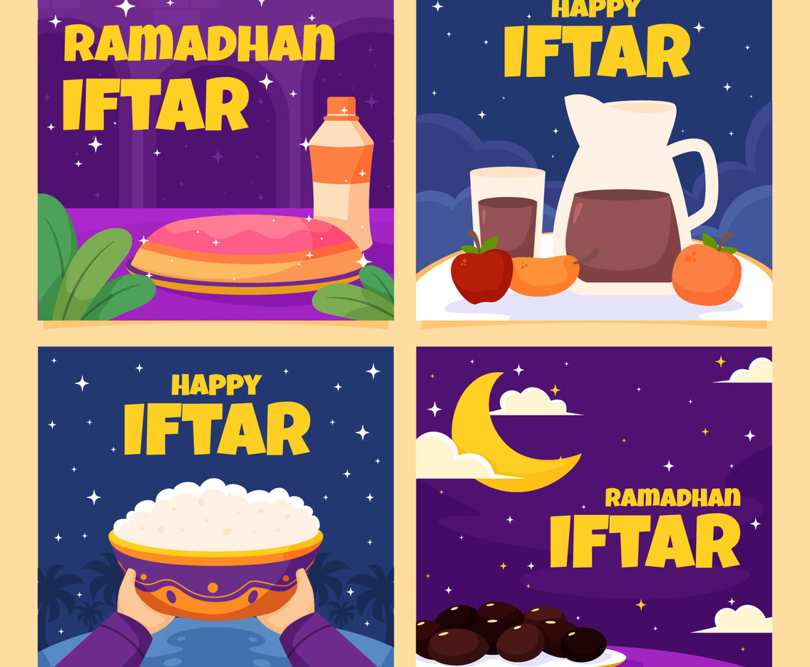 Happy Ramadan Iftar Social Media