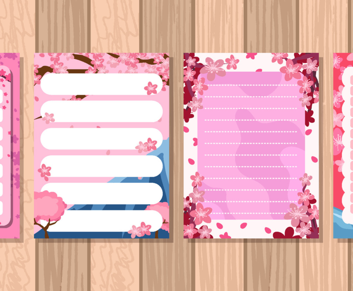 Spring Cherry Blossom Journal