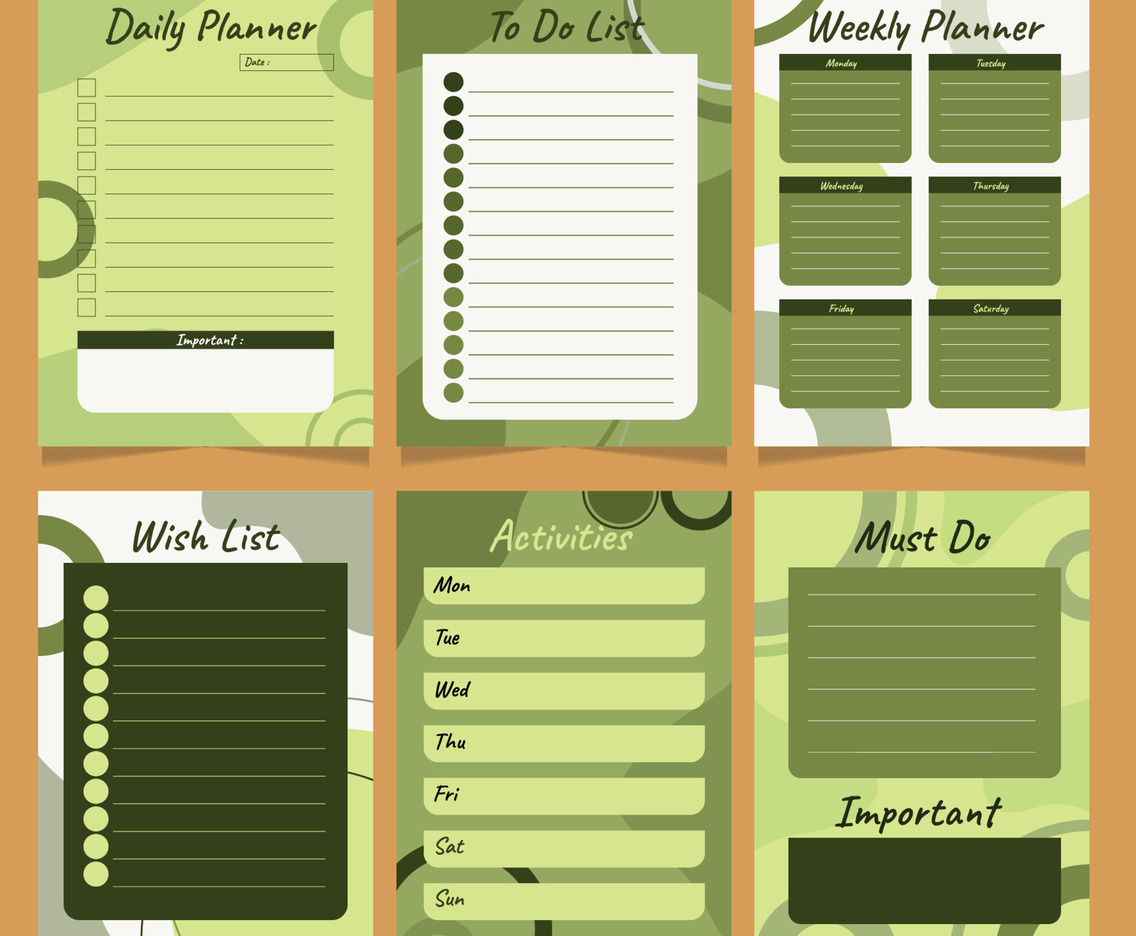 Monochrome Journal Template