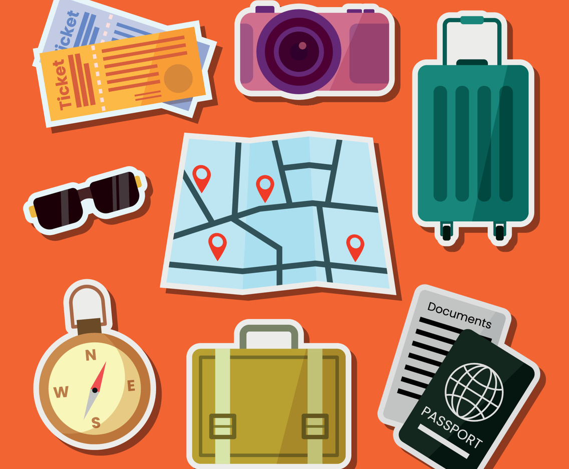 Traveling Journal Sticker