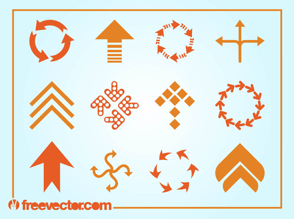 Arrows Logos Vector
