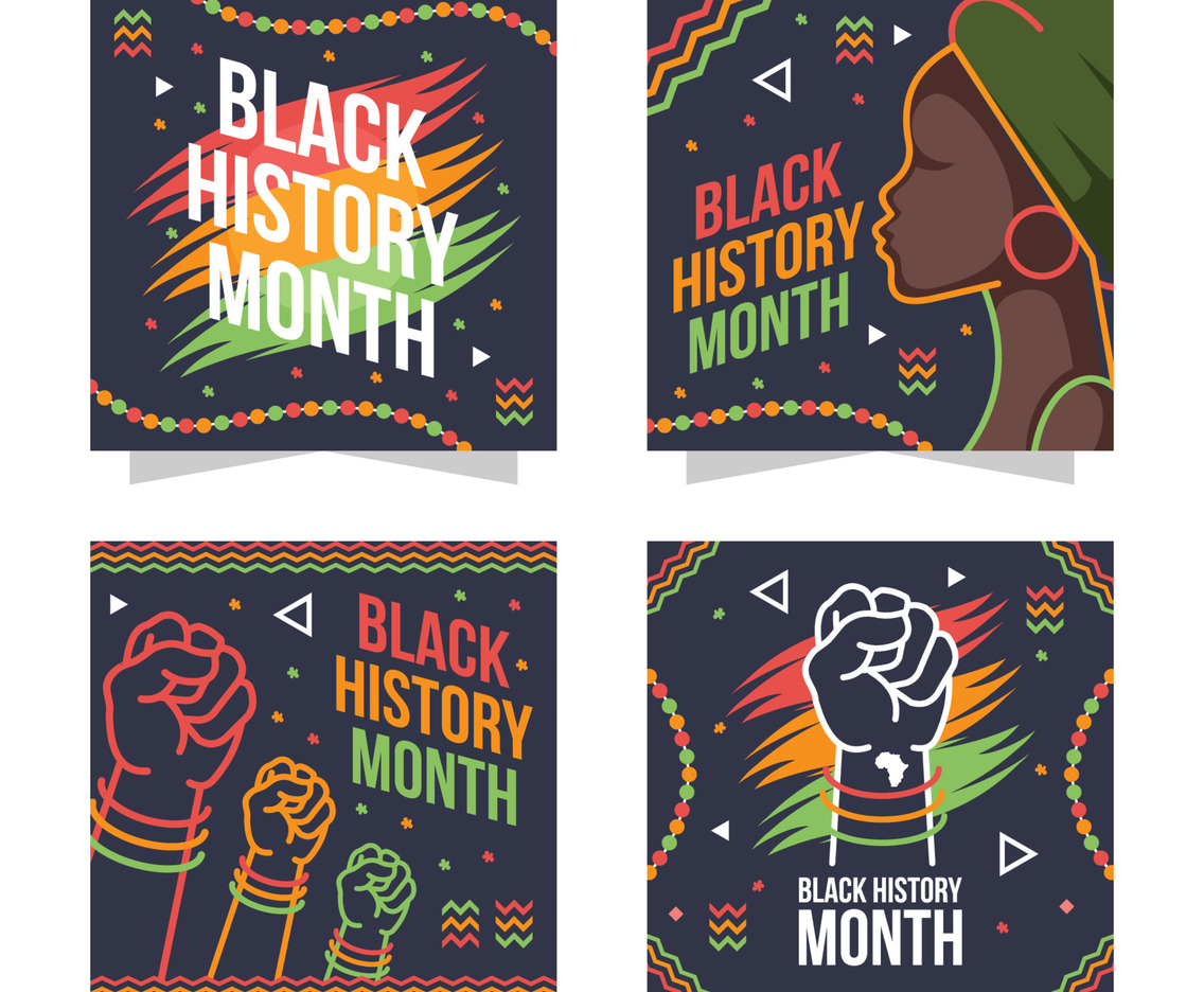 Black History Month Social Media Posts Collection