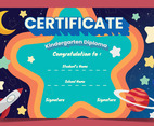 Kindergarten Certificate Template