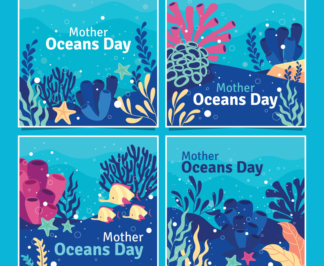 Mother Ocean Day Social Media