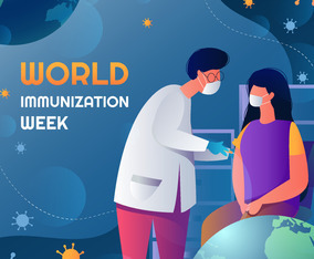 World Immunization Week Concept